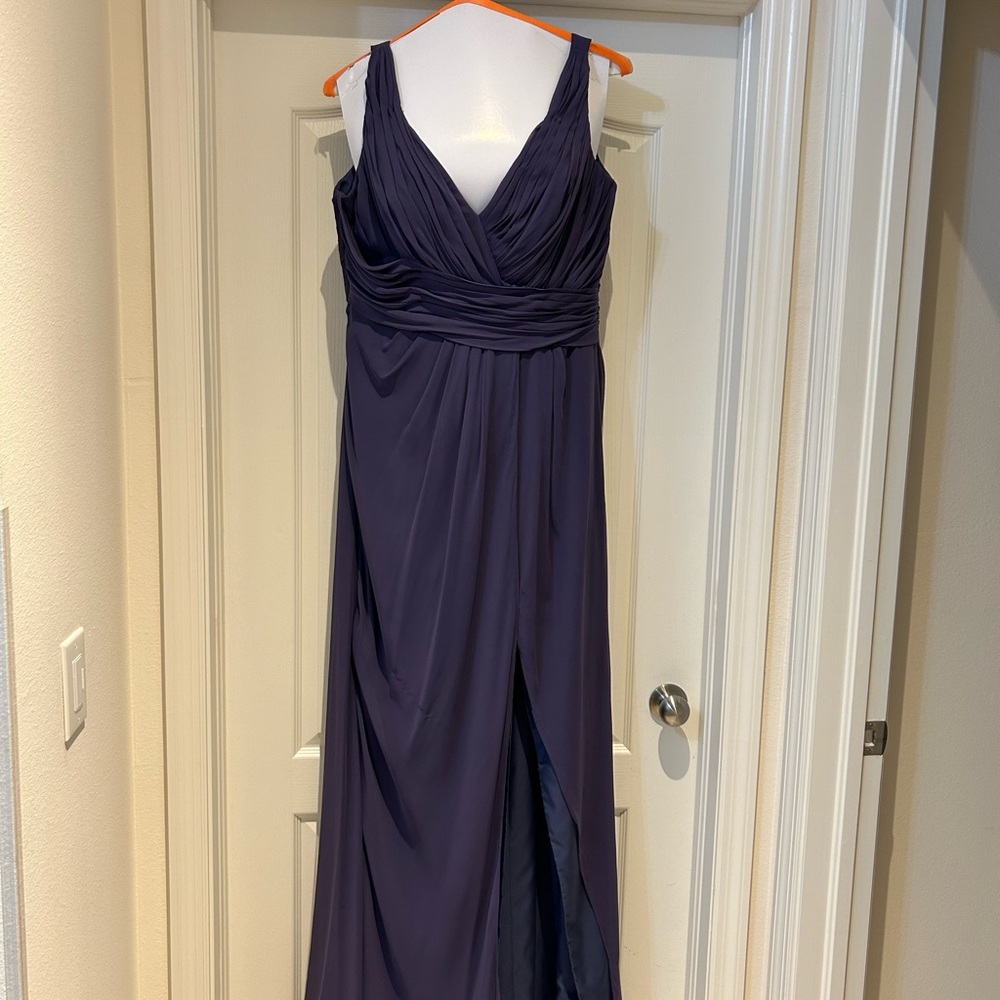 Elegant Purple Evening Gown